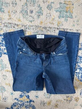 GAP Maternity True Waistband Full Panel Vintage Slim Jeans